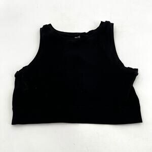 Urban outfitters Black High‎ Neck Sports Bra XL